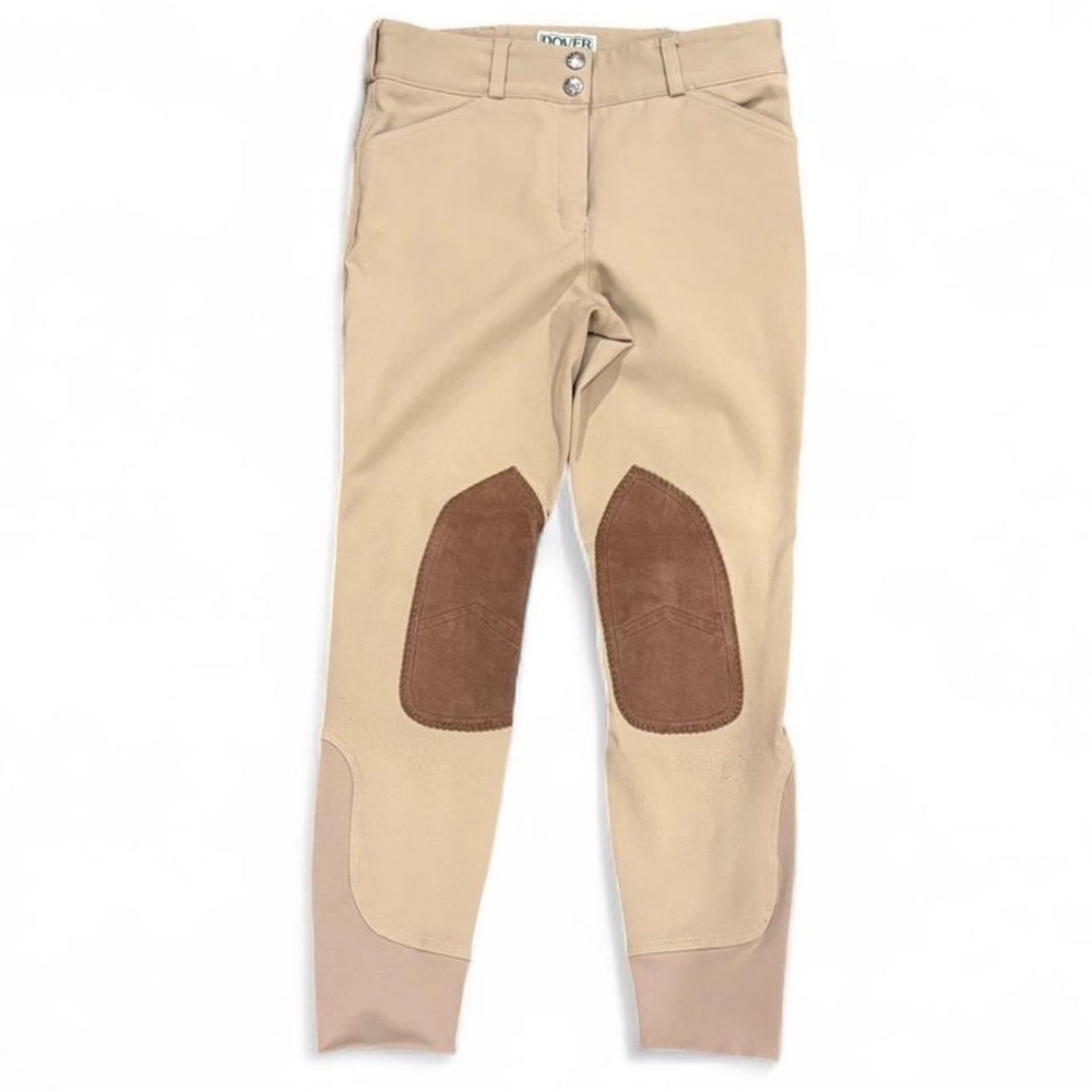 Kids Tan Equestrian Pants